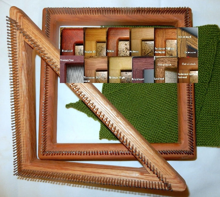 20th Anniversary ? 7″ Fine Sett Square Loom – Basic Wood