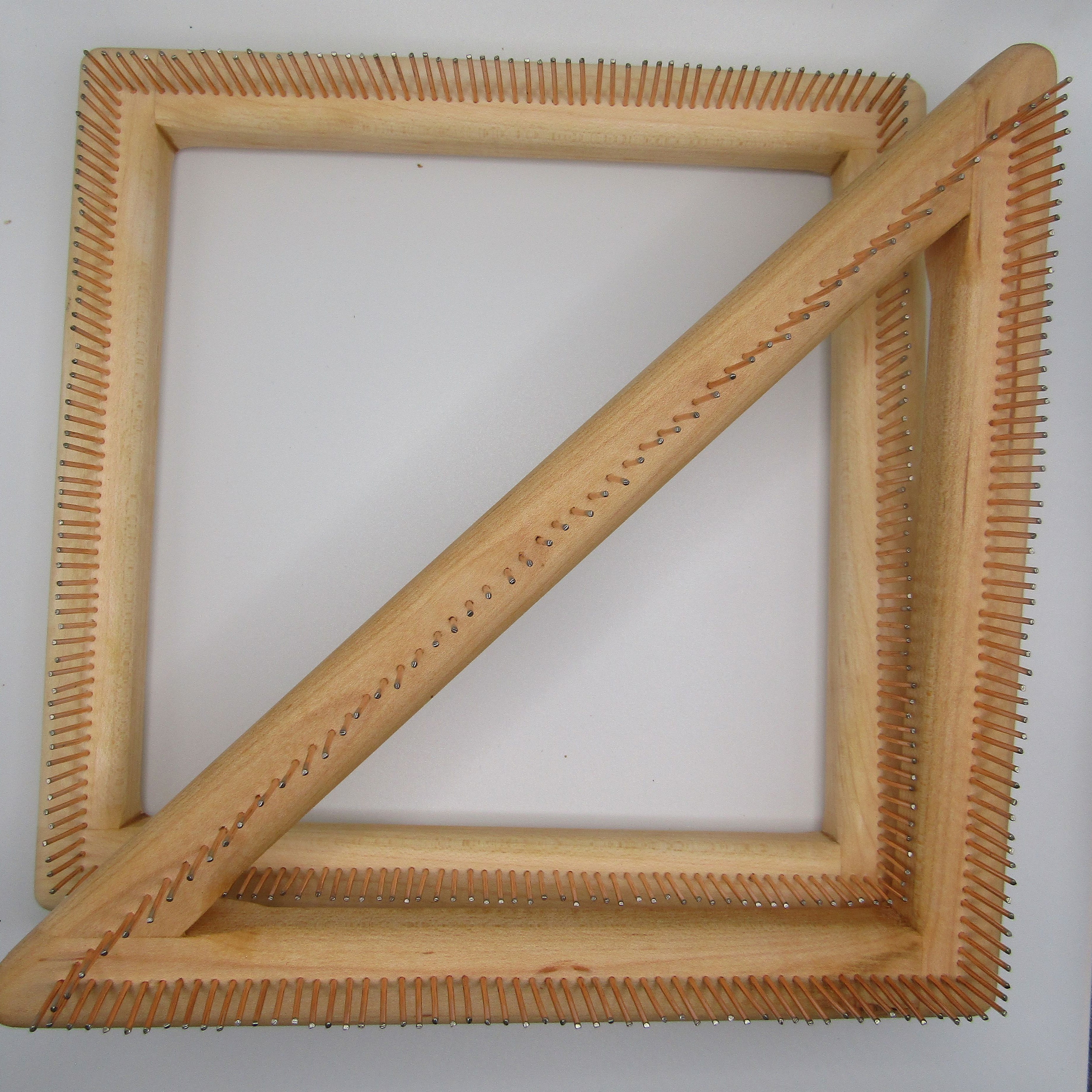 20th Anniversary ? 7″ Fine Sett Loom Set – Basic Wood