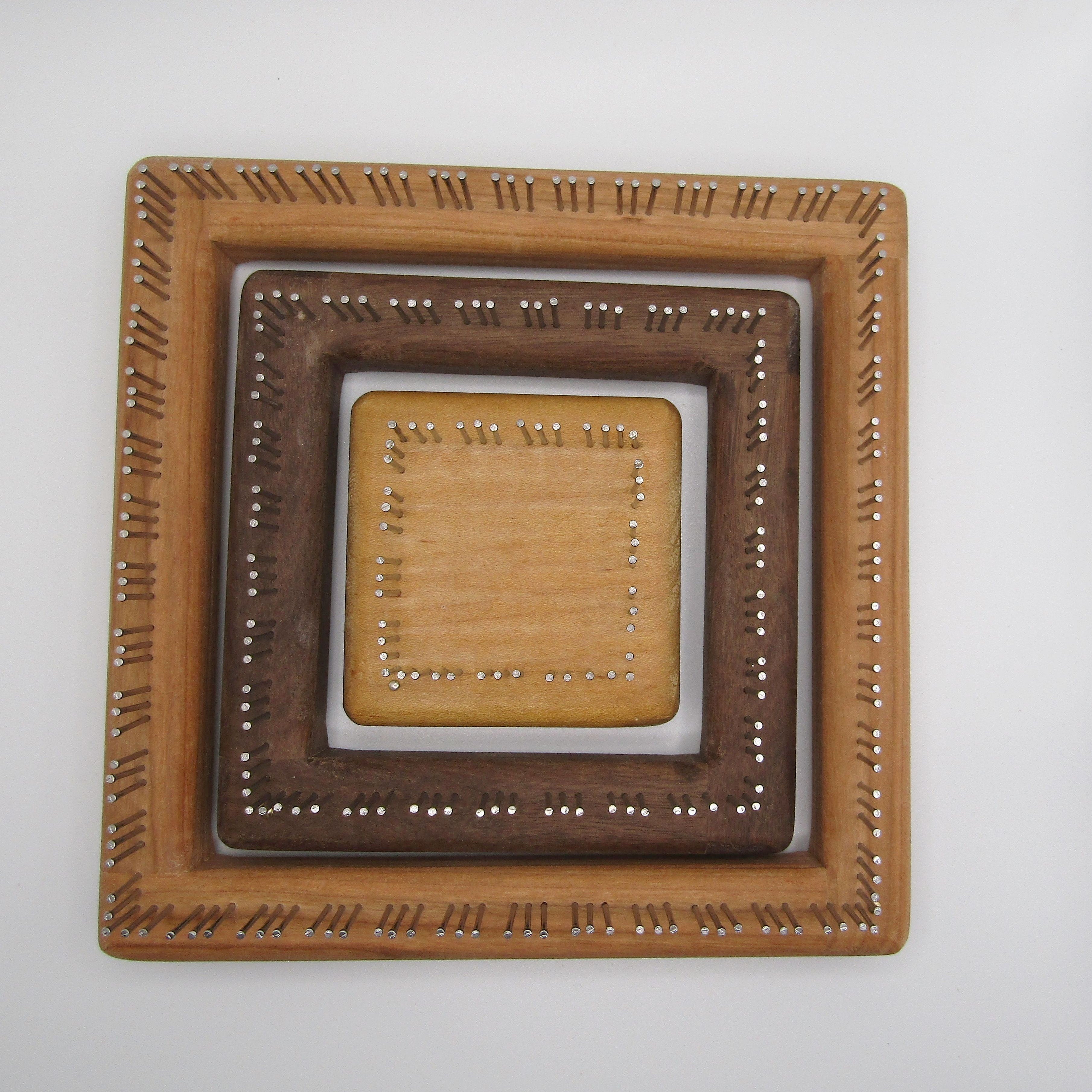 Square & Bookmark Multi Loom – Basic Wood