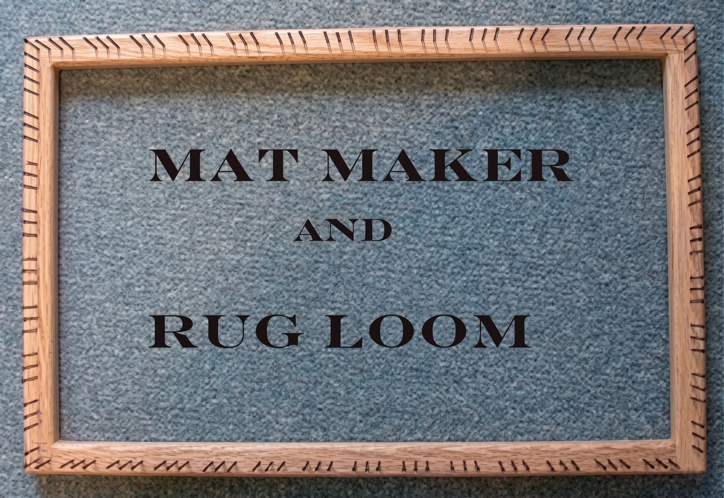 The Mat & Rug Maker Loom